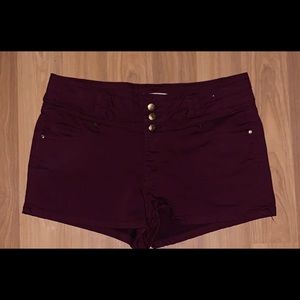 Worn Once! Blue Spice Jean Shorts